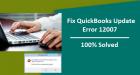 Complete Solving Method For QuickBooks Update Error 12007