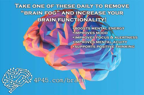 Do you want “Brain Food”? This product enhances brain function and helps with your mood.