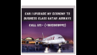 Can I upgrade my economy to business class Qatar Airways?