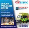 Fully Sanitized  with Proper Medical care Ambulance Service in Mangolpuri by Medivic