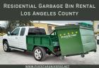 Residential Garbage Bin Rental Los Angeles County