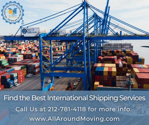 International Moving and Shipping Services Company New York
