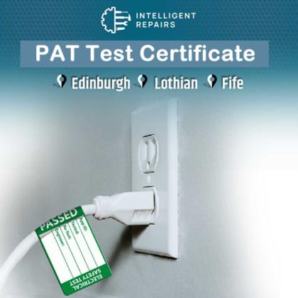 PAT Test Certificate for Landlords in UK - Intelligent Repairs