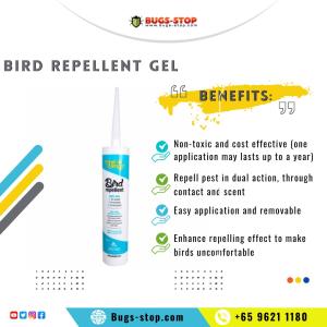 Repellent Gel Works Wonder in Repelling Birds
