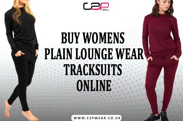 Buy Womens Plain Lounge Wear Tracksuits Online