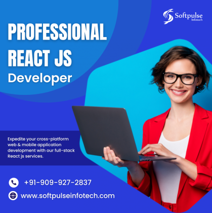 Looking For React JS Development Company Contact Softpulse Infotech Now