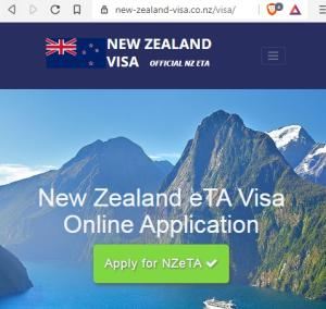 NEW ZEALAND  Official Government Immigration Visa Application Online  TAIWAN