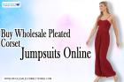 Buy Wholesale Pleated Corset Jumpsuits Online