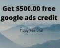 Get $500.00 free google ads traffic credit