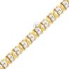 Get Best mens gold bracelets with diamonds at Exotic Diamonds