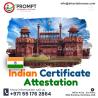 Indian Certificate Attestation for UAE