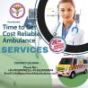 Panchmukhi Road Ambulance Services in Maharani Bagh, Delhi with Emergency Transfer