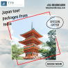 Best Japan tour packages from India