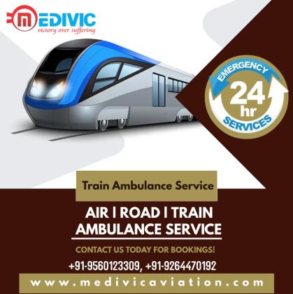 Utilize Responsible Shifting Facility by Medivic Train Ambulance in Kolkata