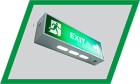Al rouf led exit sign