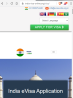 INDIAN Official Government Immigration Visa Application Online  JAPANESE CITIZENS - 公式インド�