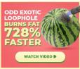 1/2 Teaspoon Burns Fat 728% Faster
