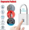 Buy portable keyless smart fingerprint padlock