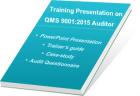 ISO 9001 QMS Auditor Training PPT – Editable Slides