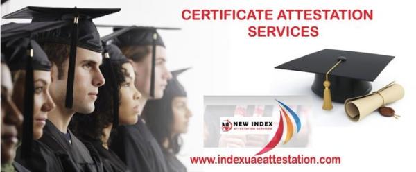 Certificate attestation in  Dubai