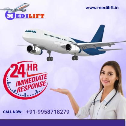 Choose Medilift Air Ambulance Service in Dibrugarh for Availing the Medical Transport