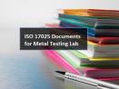 Editable ISO 17025 Documents for Metal Testing Lab