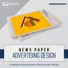 Find the Newspaper Advertising Design Services Online - MyDesigns