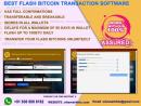 SEND FLASH BITCOINS WHICH ARE TRANSFERABLE & TRADABLE
