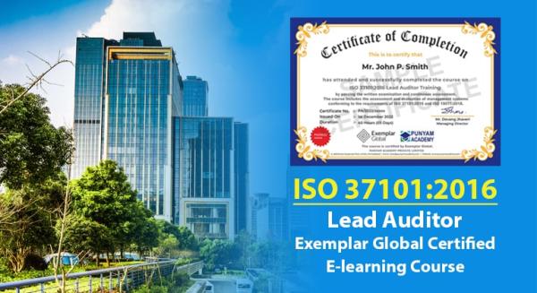 Online certified ISO 37101:2022 Lead Auditor Training