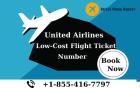 United Airline Low-Cost Flight Ticket Number | Online Flight Booking Number