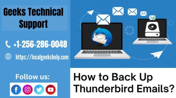 How to Back Up Thunderbird Emails?