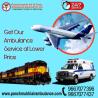 Hire Panchmukhi Air Ambulance Services in Delhi with Life-Sustaining Ventilator