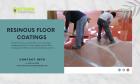 Resinous Floor Coatings | Ottawa Concrete Polishing