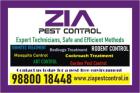 Zia Pest Control | Bedbug Treatment Rs. 1500/- | General Cockroach Treatment | 1743