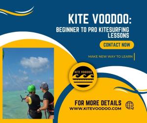 Kite voodoo: Beginner to Pro Kitesurfing Lessons