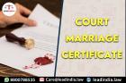 Court Marriage Certificate