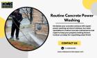 Routine Concrete Power Washing  | Ottawa Concrete Repair