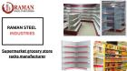 Supermarket Grocery Store Racks: Raman Steel Industries, Delhi, India