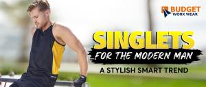 Get the stylish smart trend singlets for the modern man