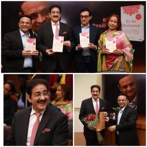 Sandeep Marwah Released  Book of Saroj Dubey Titled RX for Resilience