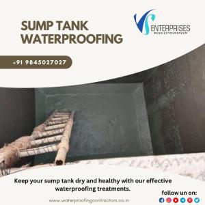 Sump Tank Waterproofing Contractors in Bangalore