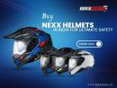 Get Now the NEXX Helmets at the best price in India