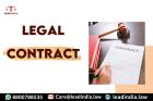 Lead india | leading law firm | legal contract