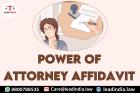 Lead india | leading law firm | power of attorney affidavit
