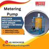 Precision Metering Pump Explore Unique Dosing Pump's Innovation.