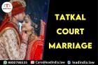Tatkal Court Marriage