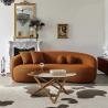 Upgrade your living space with our Modern Scandinavian Style Velvet Sofa