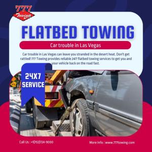 Las Vegas Flatbed Towing: 24/7 Help from 777 Towing