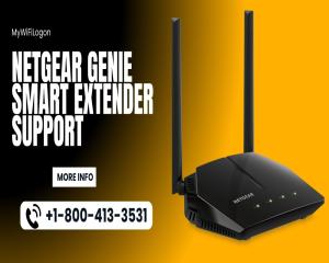Netgear Genie Smart Extender Support | Call +1-800-413-3531