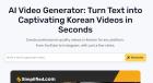 Create Engaging Videos with AI Korean Video Generator